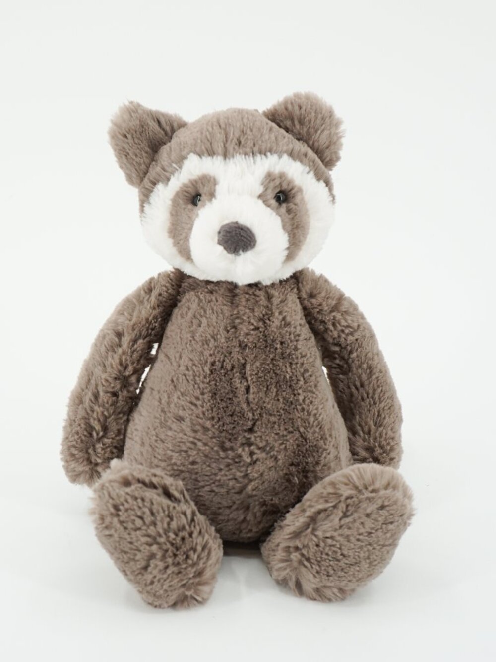 Retired Jellycat Bashful Raccoon Plush 12" Woodland